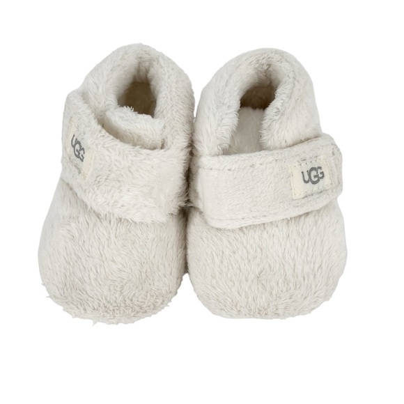 UGG Infant Kids Bixbee Vanilla Sherpa Booties - Picture 1 of 8